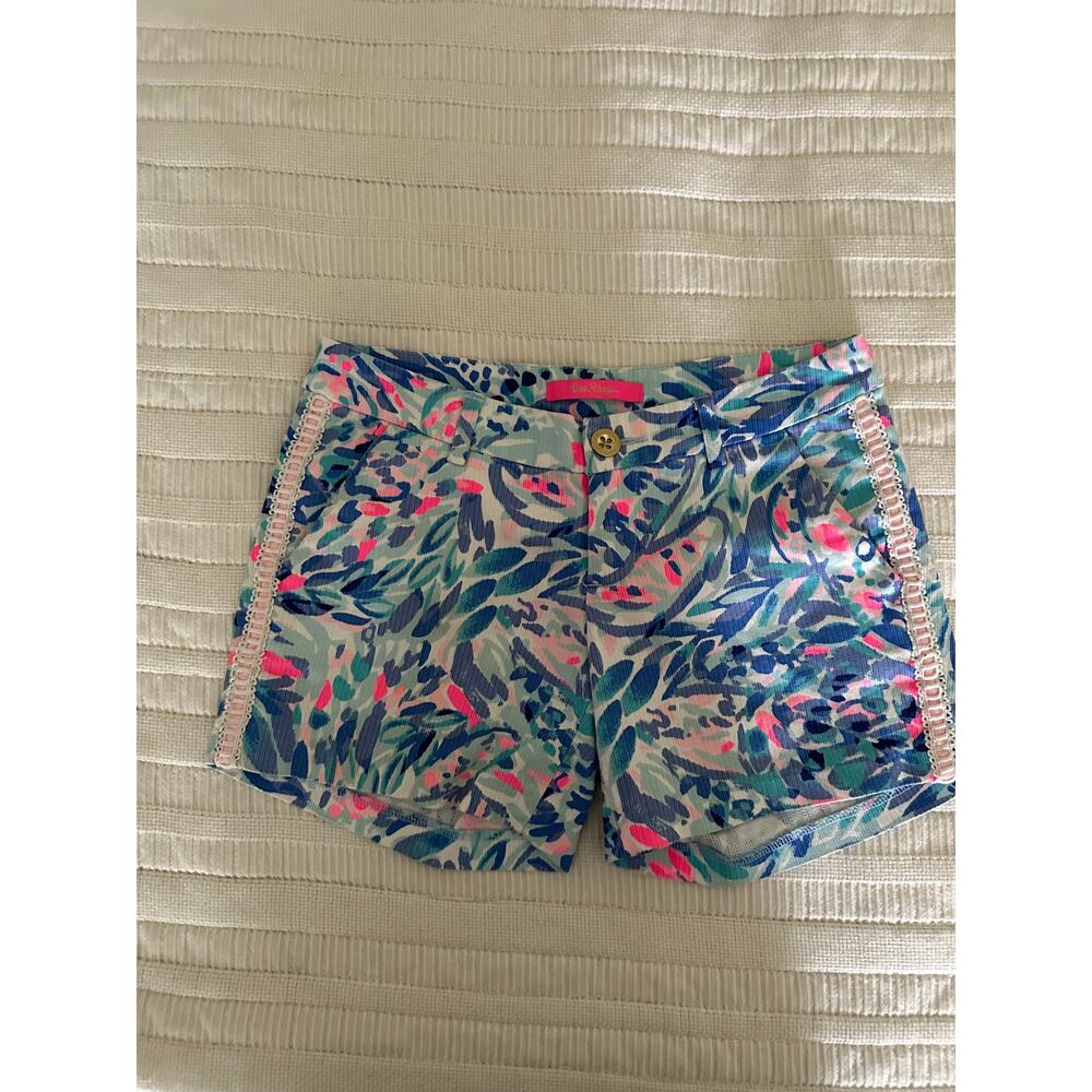 Lilly Pulitzer 00 Chino Shorts